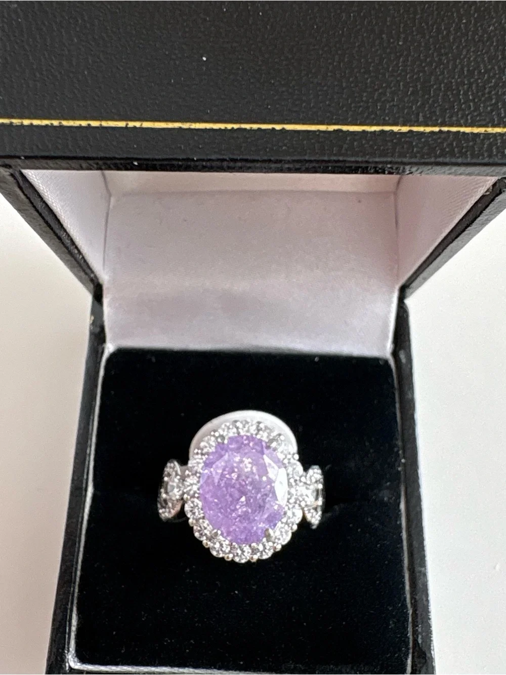 Bomb Party | Jewelry | Bomb Party The 2424 Ring Rg7768 Amethyst Ice ...